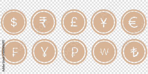 Dollar and euro financial icon illustration, showing online payment symbols, digital wallet graphics, currency signs, and earnings coin visuals, suitable for banking, finance, and economic design