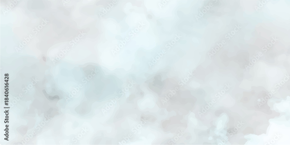 Fototapeta premium Bright blue abstract sky with fluffy white clouds, a sunny backdrop of summer nature