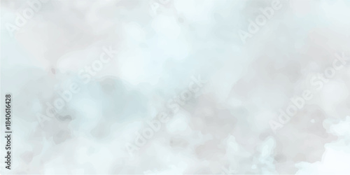 Bright blue abstract sky with fluffy white clouds, a sunny backdrop of summer nature