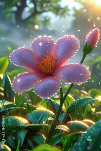 pink flower in the garden