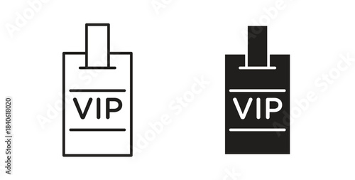 VIP pass icon