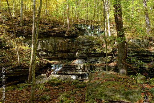 Rylander cascades waterfall in Tennessee