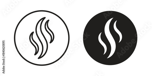 Smoke icon designs collection for mobile, ui, web.
