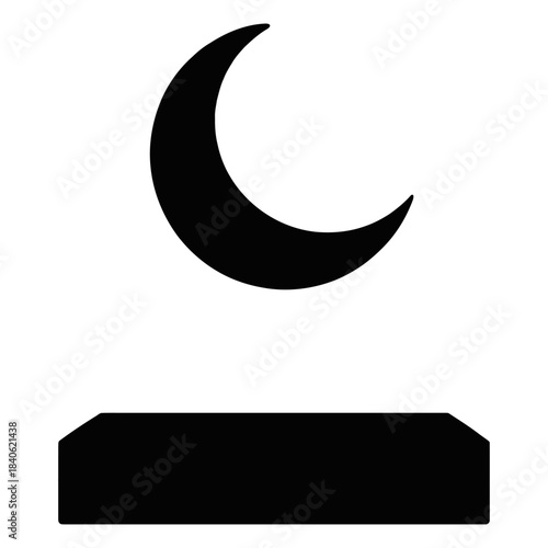 A diverse collection of islamic cultural symbols and geometric patterns representing architecture art and religious concepts in a versatile icon set