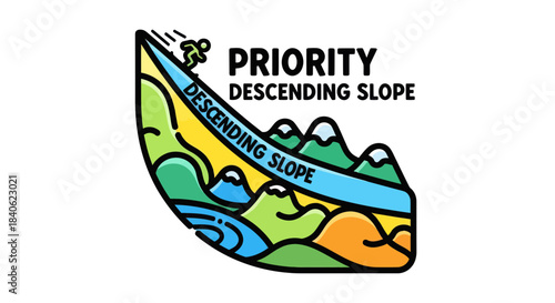 Conceptualizing Descending Priority: A Visual Metaphor of Prioritizing Tasks and Goals