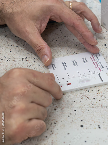 Performing a Rapid Diagnostic Test on a Laboratory Bench