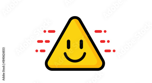 Cheerful Hazard Symbol: Expressing a Positive Attitude Towards Emerging Risks
