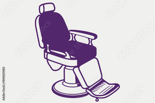 dental chair isolated on white background