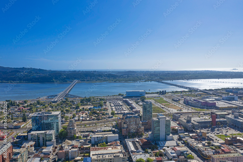 Fototapeta premium Foto aérea Concepcion 0511