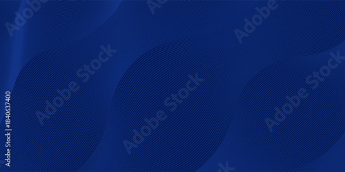 Premium background design with diagonal dark blue line pattern. Vector horizontal template for digital lux business banner, contemporary formal invitation, luxury voucher, prestigious gift certificate