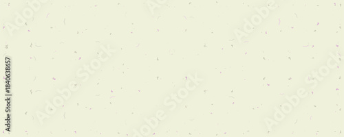 Hanji Korean rice paper background with grain pattern. Organic material backdrop. Cream white craft paper with speckle effect.