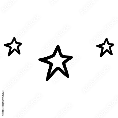 Mental health awareness doodle art icon. line art element illustration concept.