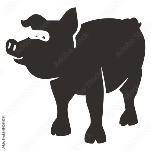 Pig Silhouette