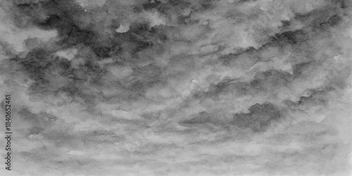 Abstract dark sky cloud texture with grunge background and copy space