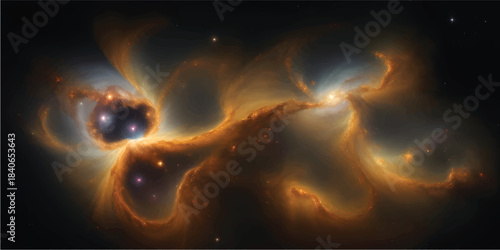 Abstract fiery red-orange flames background with explosion energy and burning heart light