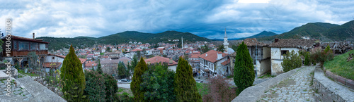 Panoramic view of Taraklı Historical Town in Sakarya Turkey