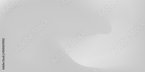 Silver foil background with metal mirror texture. Chrome gradient surface with light gloss modern