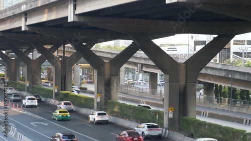 Traffic in Asian city
