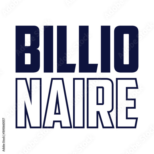 Billionaire text, white and gold, luxury editable text effect style