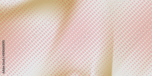 Close-up texture of natural gold silk. Light Golden fabric smooth texture surface background art