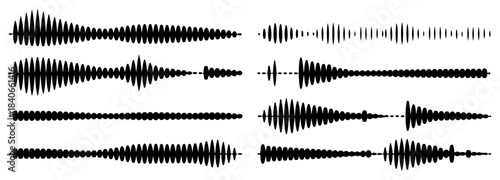 camera lens aperture shutter icons set