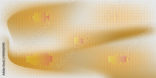 Close-up texture of natural gold silk. Light Golden fabric smooth texture surface background art