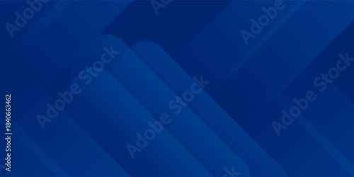 Abstract blue background with glowing geometric lines. Modern blue gradient square shape design. Futuristic technology concept. Suit for brochure, corporate, website, poster, banner,