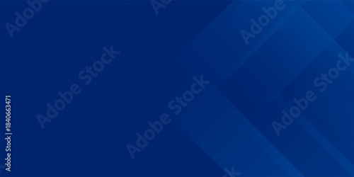 Abstract blue background with glowing geometric lines. Modern blue gradient square shape design. Futuristic technology concept. Suit for brochure, corporate, website, poster, banner,