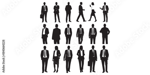 Man, woman, girl and couple walking with backpacks, family, back view, cartoon characters, people silhouettes, vacation clothes. Flat icon design, vector isolated on white, different nationalities