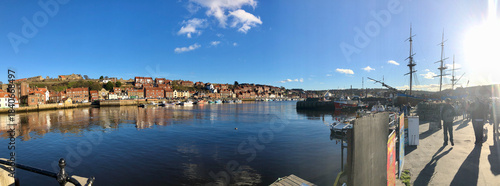 Konstfotografi Whitby Harbor England
