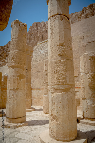 Deir el-Bahari funerary temple complex. Luxor. Egypt.