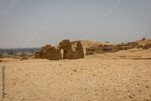 Views from Deir el-Bahari. Luxor. Egypt