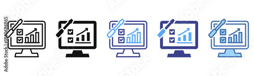 Tool icon sheet multi color collection