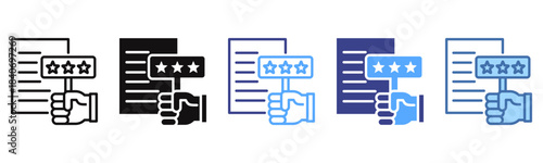 Score icon sheet multi color collection