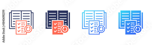 Formative icon sheet multi color collection