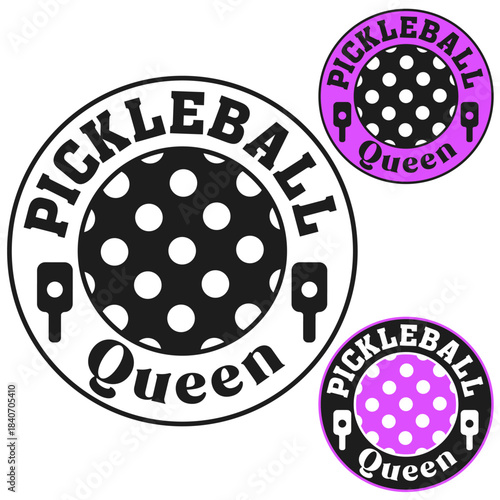 pickleball liga logo symbol multicolour