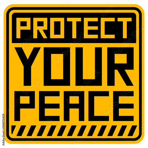 Protect Your Peace Mental Health Wellness Mindfulness Self Care Boundary