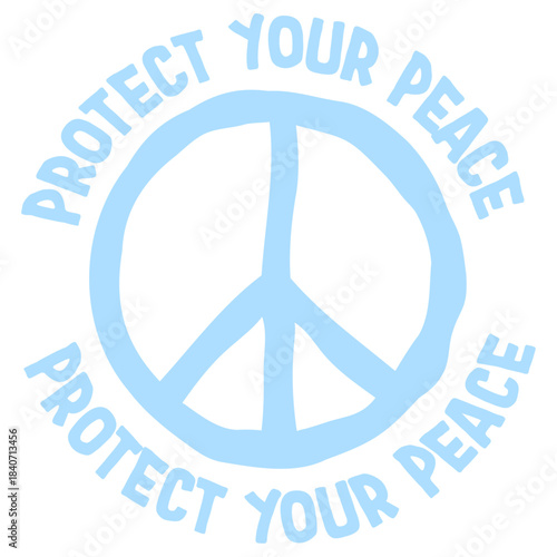 Protect Your Peace Mental Health Wellness Mindfulness Self Care Boundary