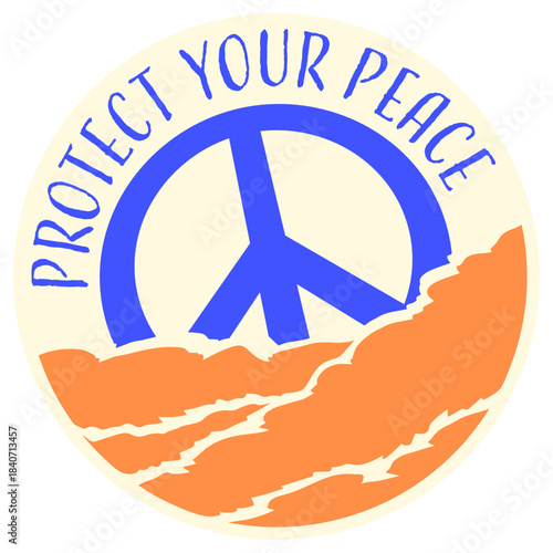 Protect Your Peace Mental Health Wellness Mindfulness Self Care Boundary