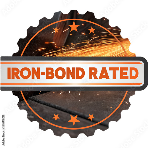 Iron Bond Rated Label | iron Bond Rated Label for Superior Durability | Best Iron Bond Rated Labels for Industrial Use | High-Quality Iron Bond Labels for Tough Environments | Durable Iron Bond Rated