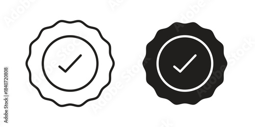 Compliance icons vector Collection Clipart Pack. icon with editable line stroke