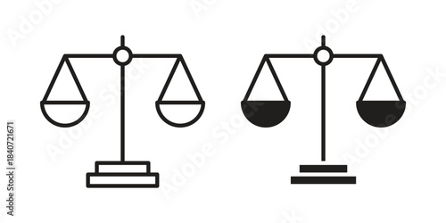 Ethics icons vector Collection Clipart Pack. icon with editable line stroke