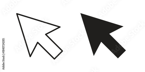 Mouse icons vector Collection Clipart Pack. icon with editable line stroke