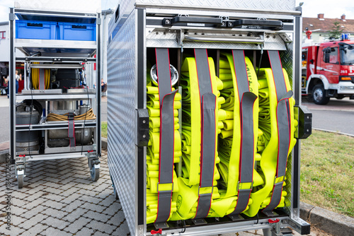 moderne Ausrüstung der Feuerwehr