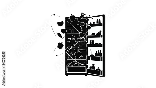 Modern city map illustration with connected buildings and urban infrastructure lines for urban planning and architecture concepts