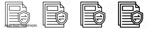 Data Transmission Icon Set Different Style Collection
