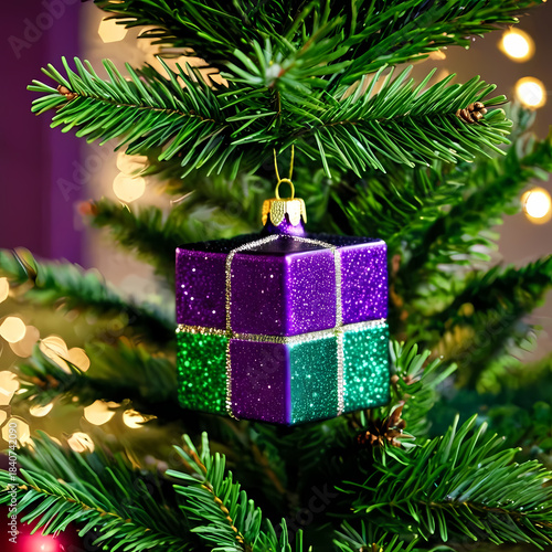 christmas tree with gifts