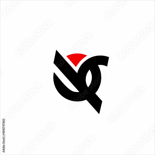 Simple abstract VYP letters logo design.