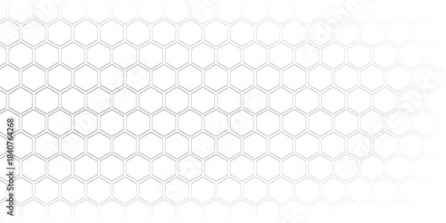 hexagon geometric pattern. seamless hex background. abstract honeycomb cell. vector illustration. design for the background display, flyers, ad honey, fabric, clothes, texture, pattern.eps.10.