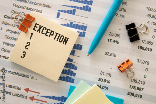 Photography Handwriting text Exception. Business showcase person